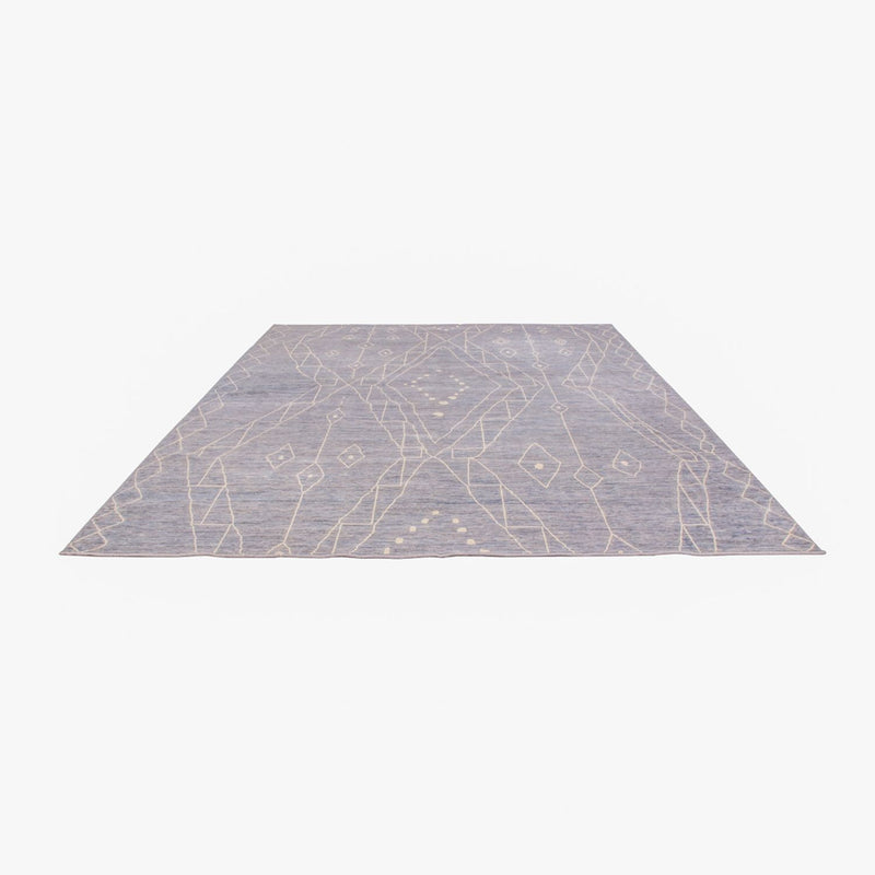Designer Teppich - 318 x 410 cm - grau