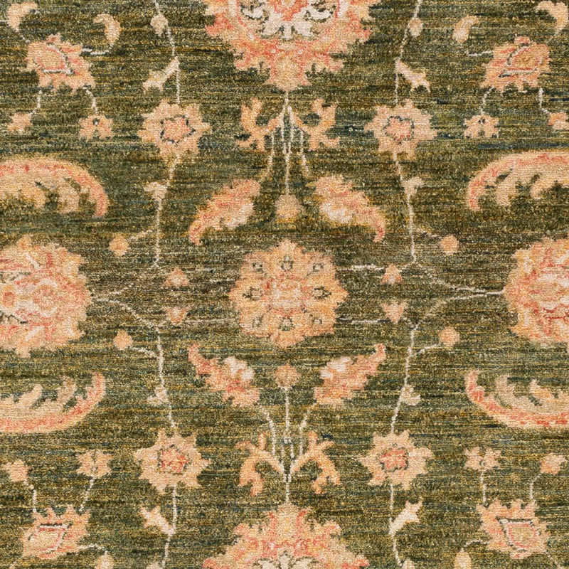 Ziegler Teppich - 125 x 177 cm - minzgrün