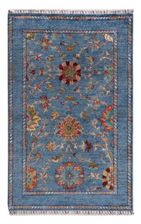 Ariana Teppich 101x159cm - Orientteppich - blau – product image