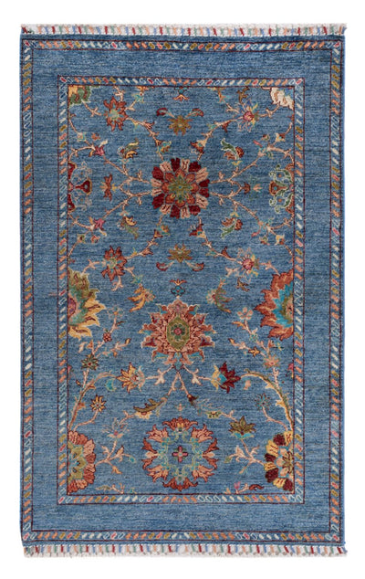 Ariana Teppich 101x159cm - Orientteppich - blau