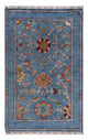 Ariana Teppich 101x159cm - Orientteppich - blau