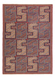 Kelim Afghan Teppich 157x217cm - mehrfarbig