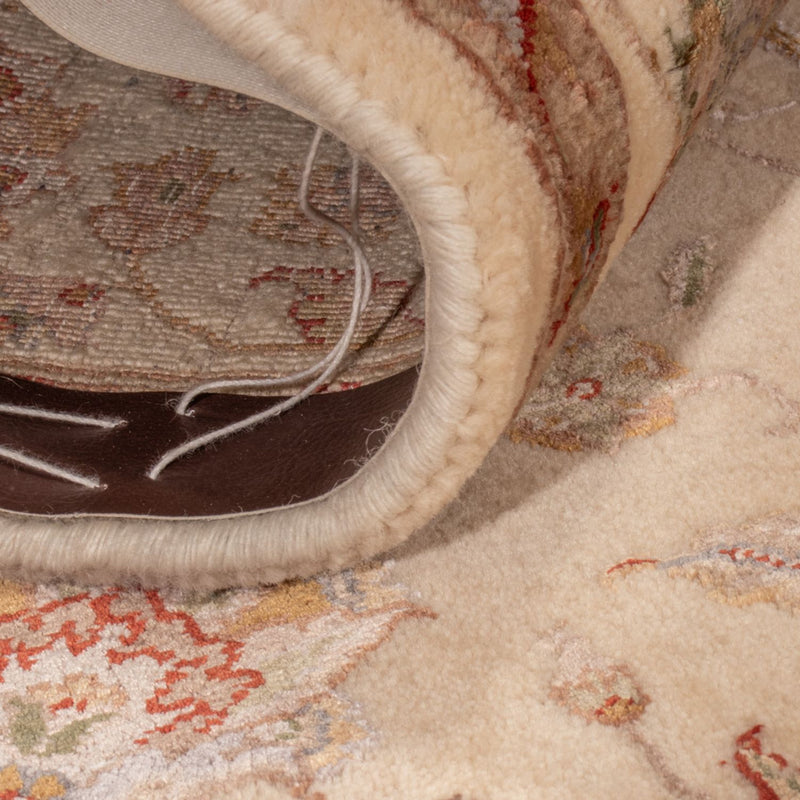 Indo Täbriz Teppich 120x185cm - Orientteppich - creme