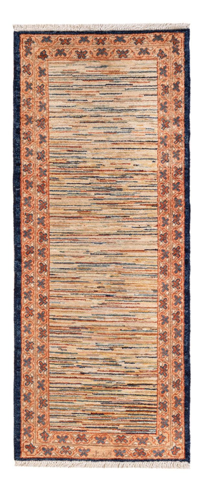 Gabbeh Persisch Teppich 55x146cm - Perserteppich Wollteppich - mehrfarbig