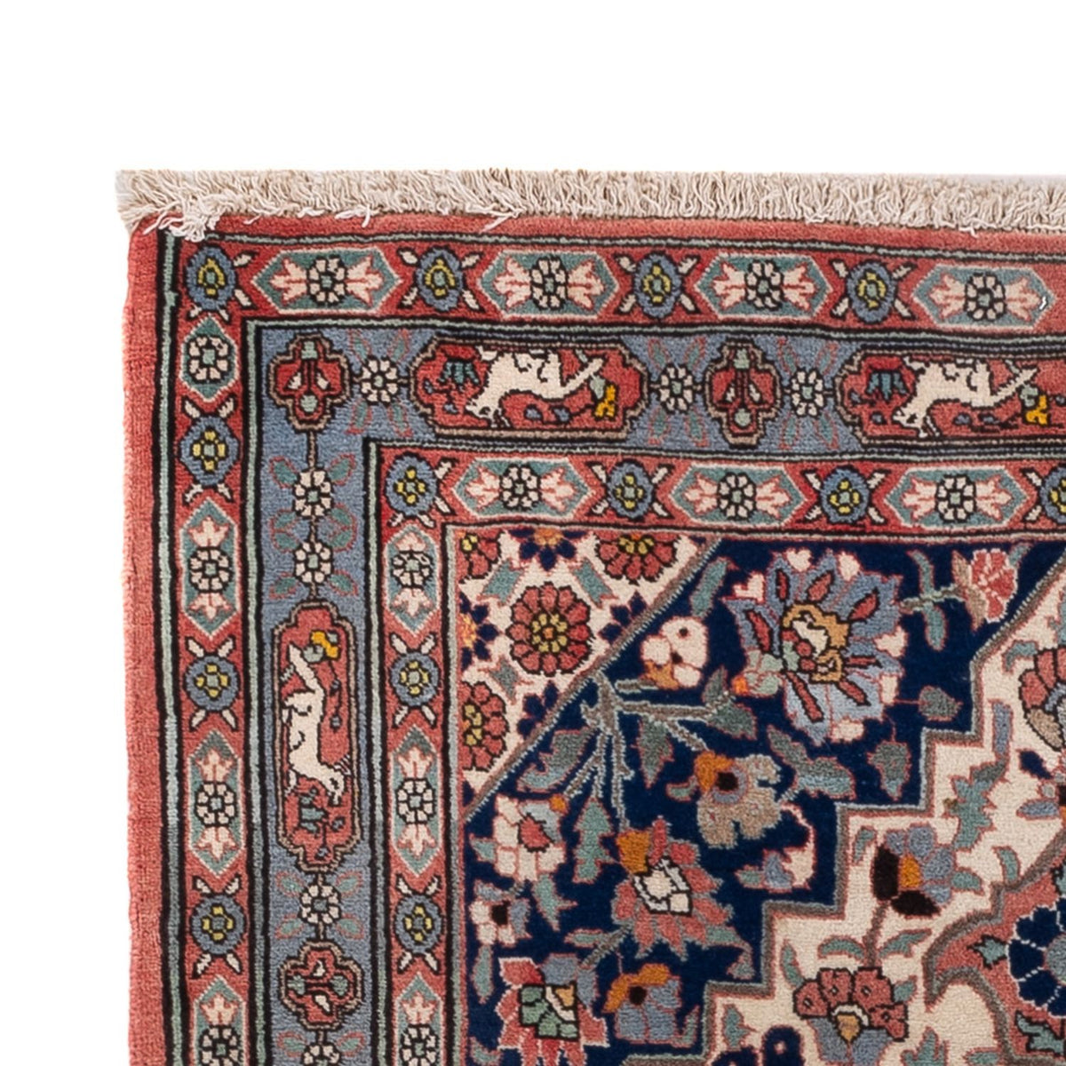 Waramin Teppich 106x158cm - Perserteppich - dunkelblau