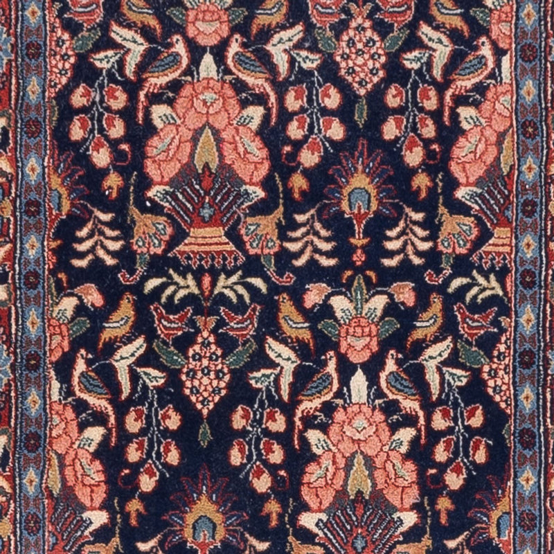 Waramin Teppich 79x278cm - Perserteppich - dunkelblau