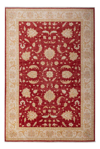 Ziegler Teppich 204x303cm - Orientteppich - dunkelrot – product image