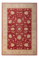 Ziegler Teppich 204x303cm - Orientteppich - dunkelrot