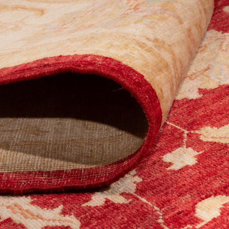 Ziegler Teppich 204x303cm - Orientteppich - dunkelrot