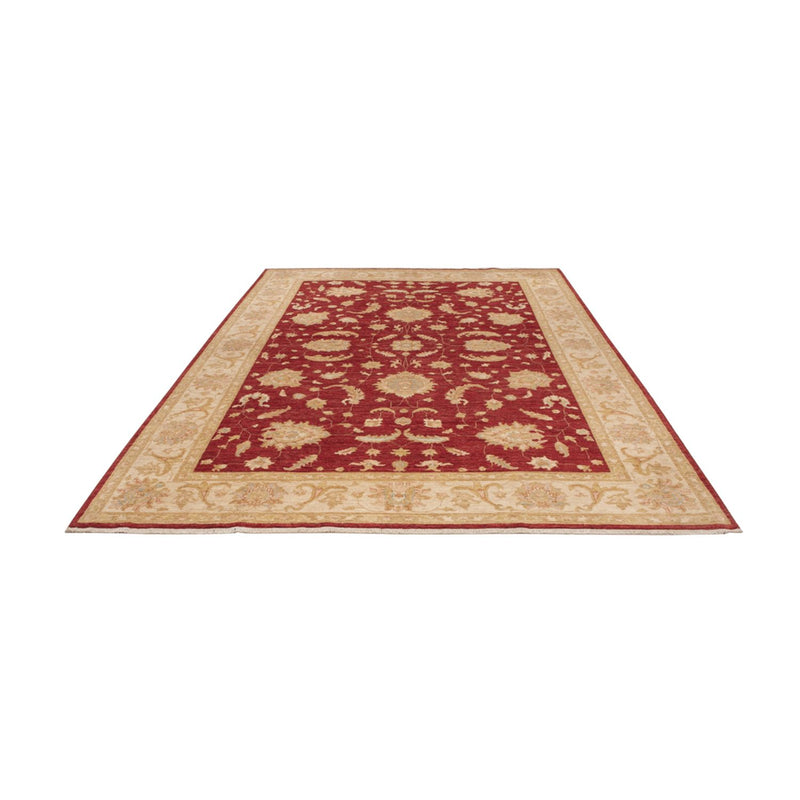 Ziegler Teppich 204x303cm - Orientteppich - dunkelrot