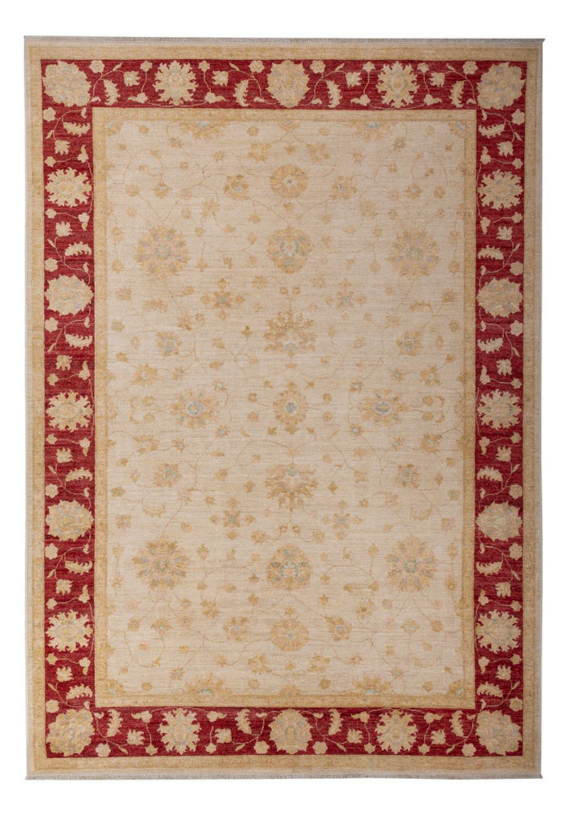 Ziegler Teppich 205x302cm - Orientteppich - beige
