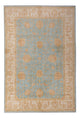 Ziegler Teppich 200x297cm - Orientteppich - hellblau