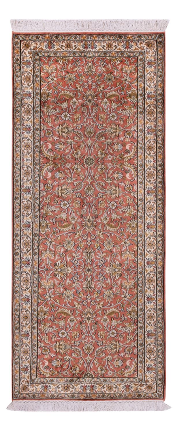 Läufer Seiden - Kaschmir Seide - 78 x 188 cm - rost