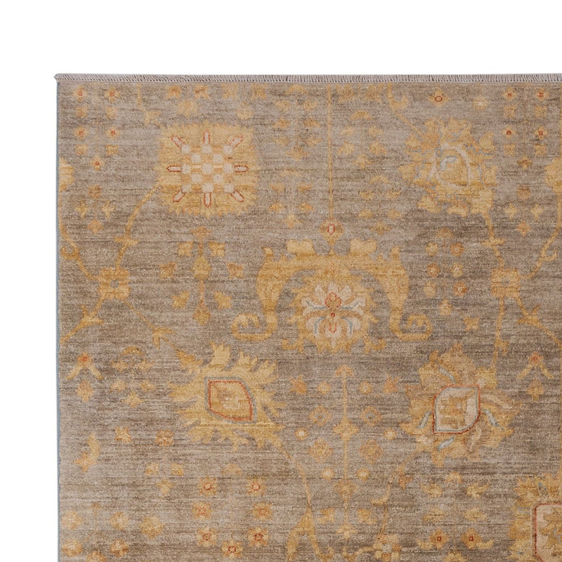 Ziegler Modern Teppich 204x300cm - Orientteppich - dunkelbeige