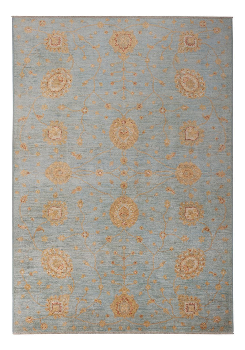 Ziegler Teppich - Modern - 208 x 298 cm - dunkelgrau