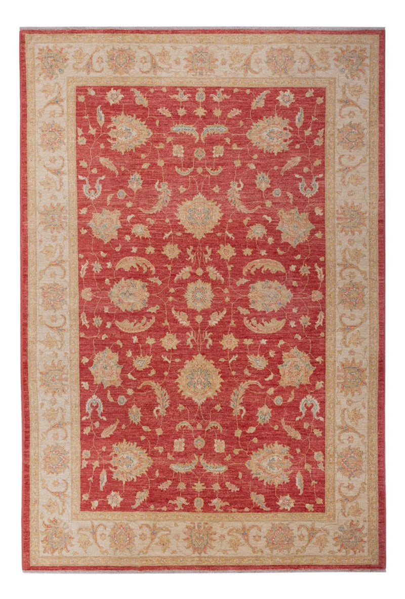 Ziegler Teppich 202x297cm - Orientteppich - rot