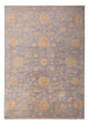 Ziegler Modern Teppich 206x296cm - Orientteppich - dunkelgrau