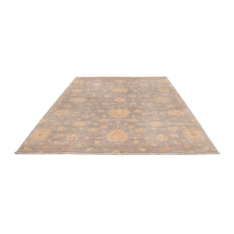 Ziegler Modern Teppich 206x296cm - Orientteppich - dunkelgrau