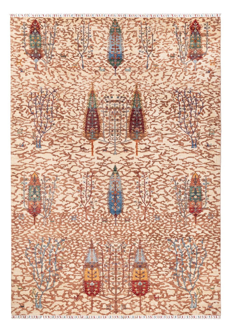Ariana Teppich 203x297cm - Orientteppich - beige