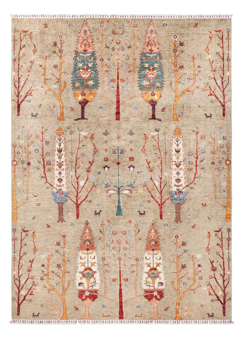 Ariana Teppich 207x290cm - Orientteppich - sand