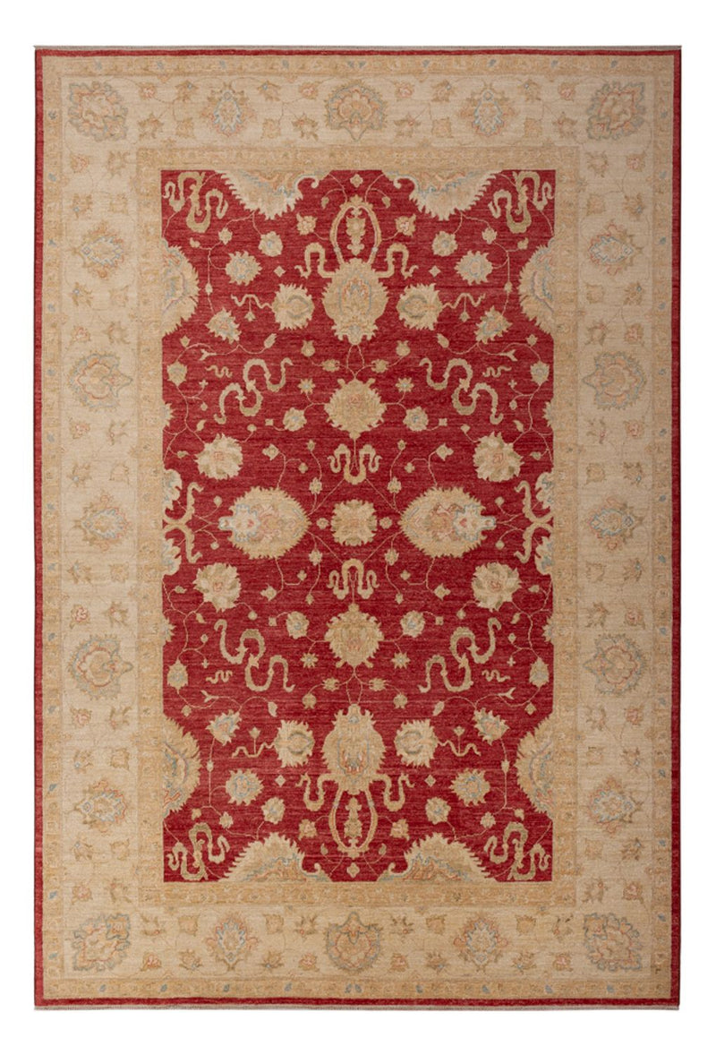 Ziegler Teppich 203x297cm - Orientteppich - rot