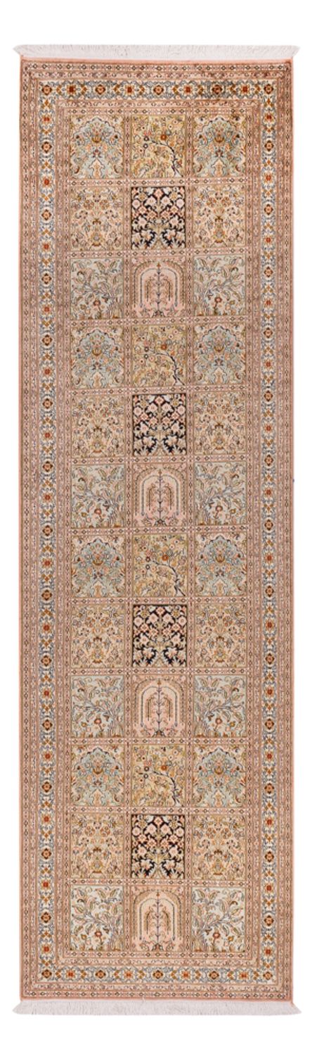 Läufer Seiden - Kaschmir Seide - 79 x 282 cm - mehrfarbig