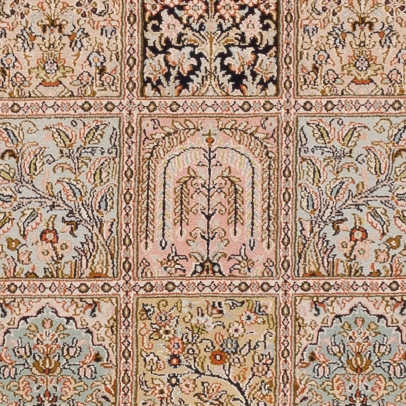 Läufer Seiden - Kaschmir Seide - 79 x 282 cm - mehrfarbig