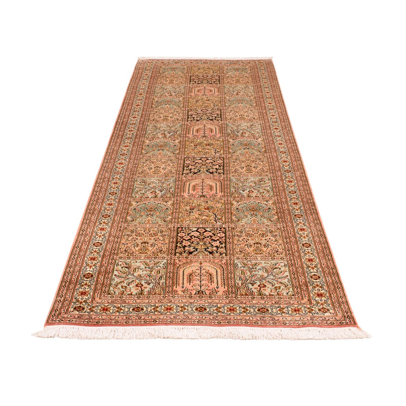 Läufer Seiden - Kaschmir Seide - 79 x 282 cm - mehrfarbig