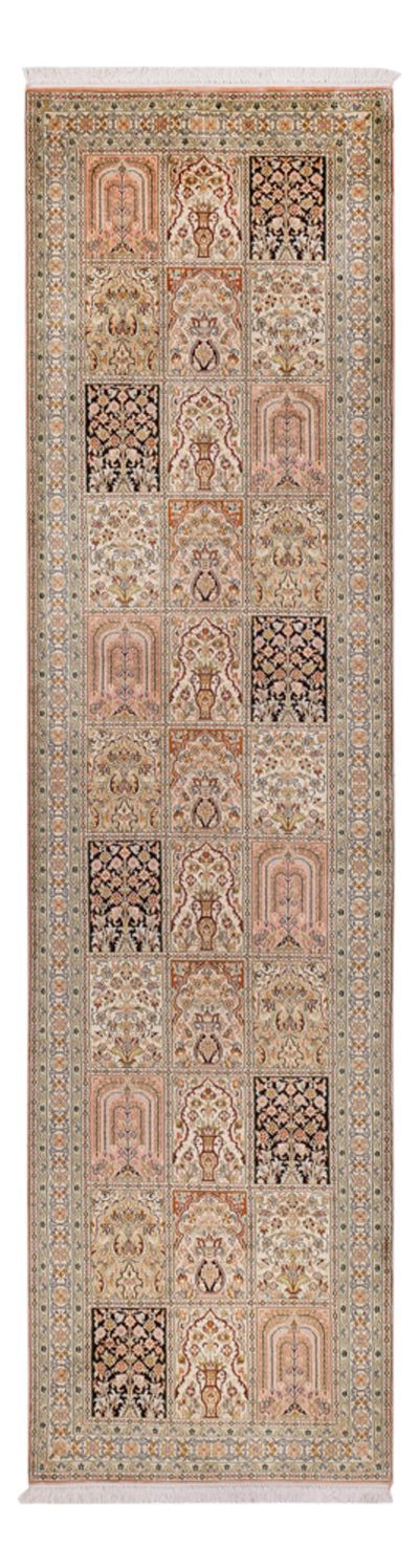 Läufer Seiden - Kaschmir Seide - 81 x 310 cm - mehrfarbig