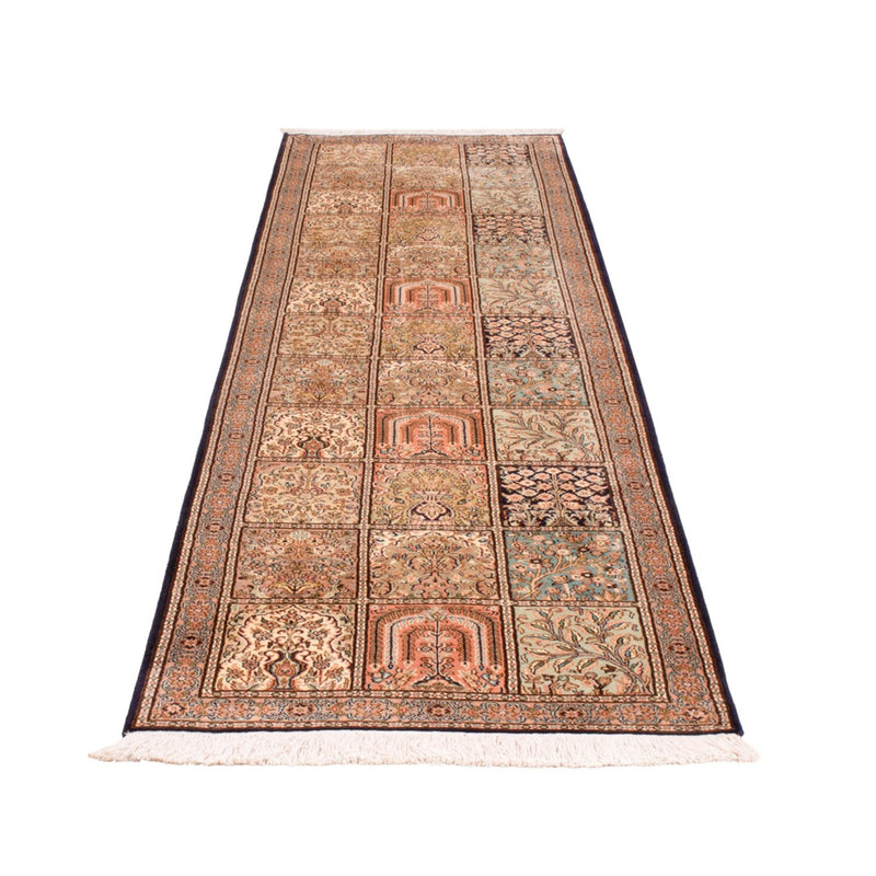 Läufer Seiden - Kaschmir Seide - 77 x 304 cm - mehrfarbig