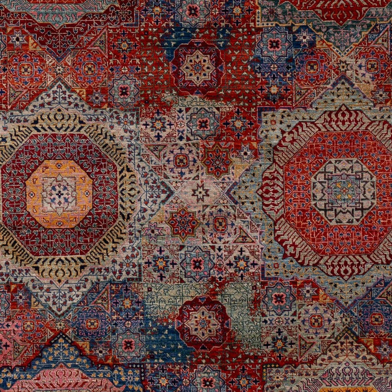 Designer Teppich - 249 x 292 cm - mehrfarbig