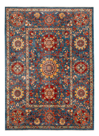 Ariana Teppich 222x307cm - Orientteppich - blau