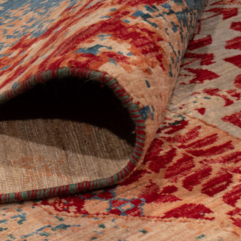 Designer Teppich 208x306cm - mehrfarbig