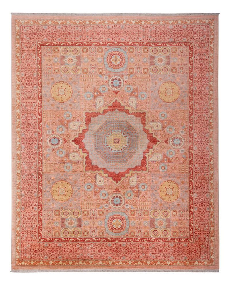 Ariana Teppich 250x305cm - Orientteppich - hellrot