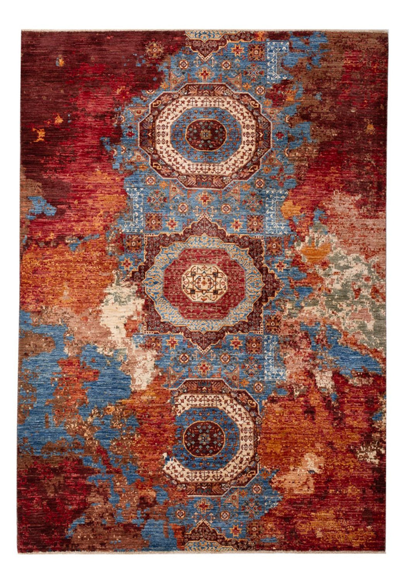 Designer Teppich 172x240cm - mehrfarbig