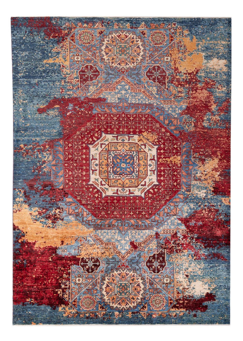 Designer Teppich 173x239cm - mehrfarbig