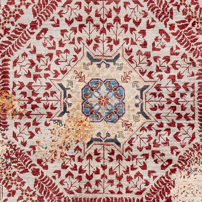 Designer Teppich 176x239cm - mehrfarbig