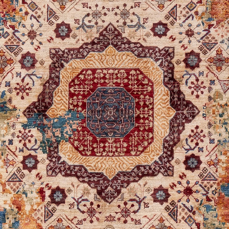 Designer Teppich 173x238cm - mehrfarbig