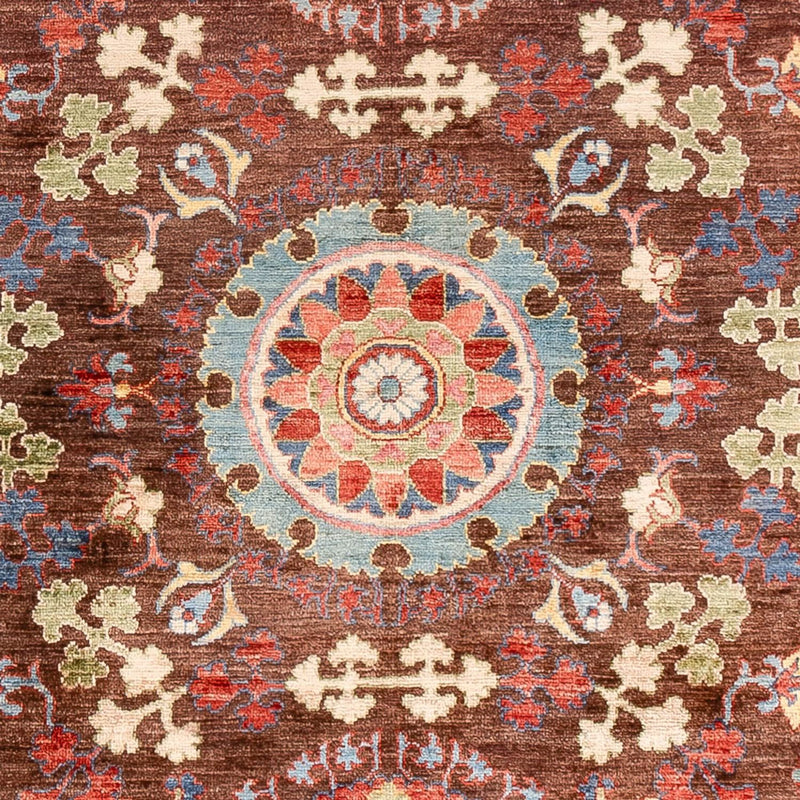 Ziegler Teppich - Ariana - 191 x 244 cm - dunkelbraun