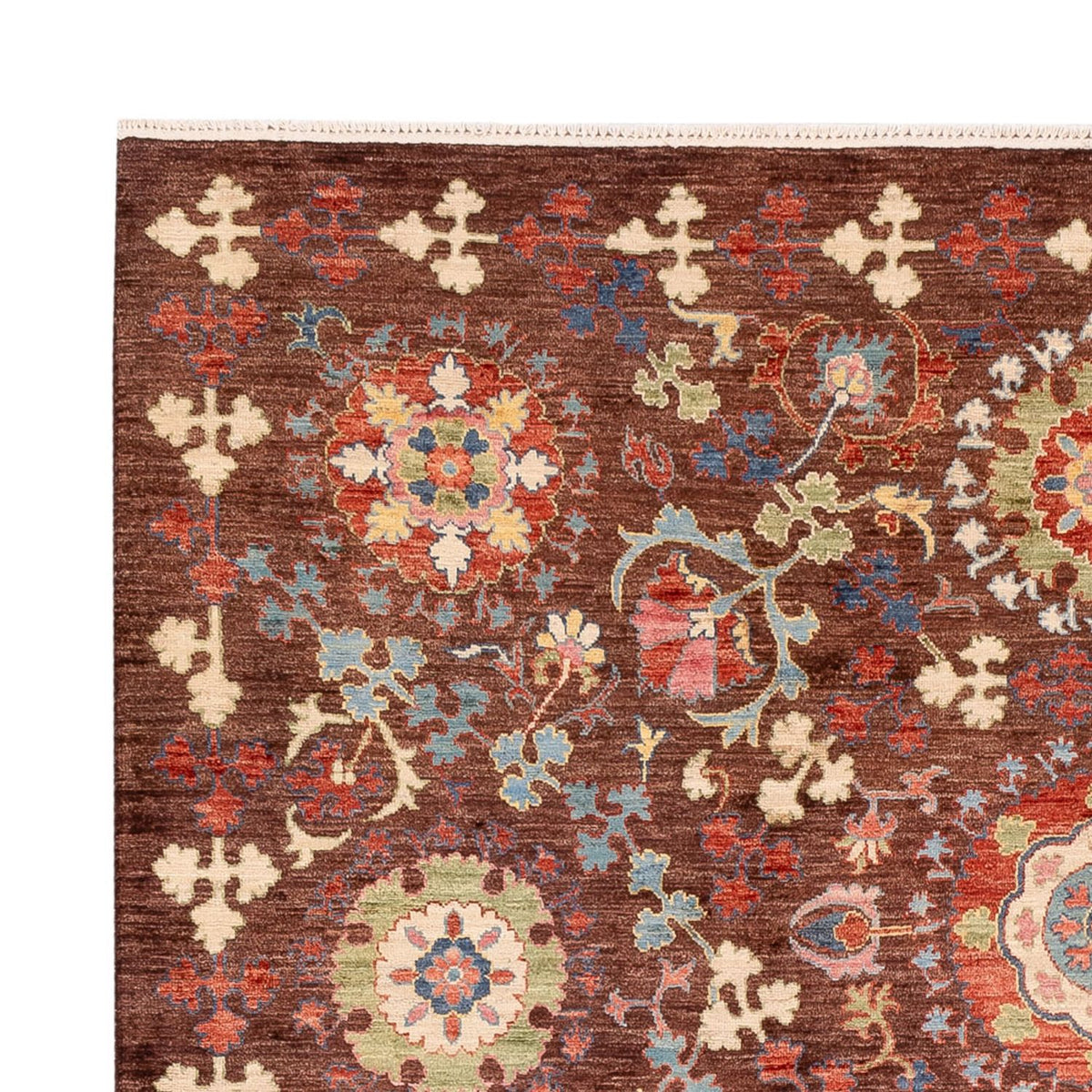 Ziegler Teppich - Ariana - 191 x 244 cm - dunkelbraun