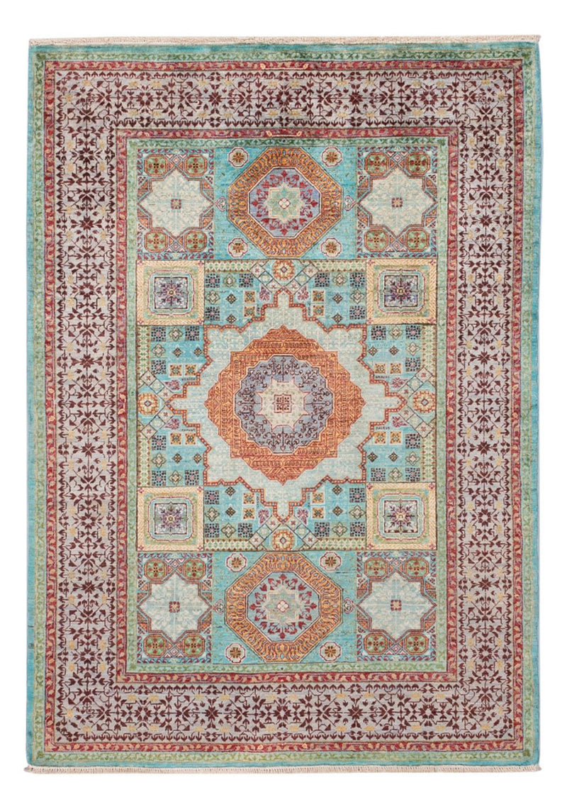 Ziegler Teppich - Ariana - 123 x 175 cm - türkis