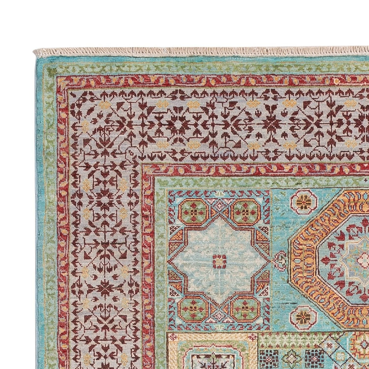 Ziegler Teppich - Ariana - 123 x 175 cm - türkis