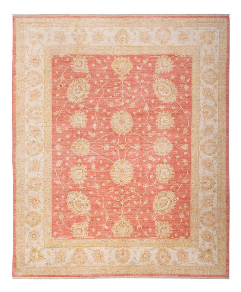 Ziegler Teppich 254x296cm - Orientteppich - hellrot