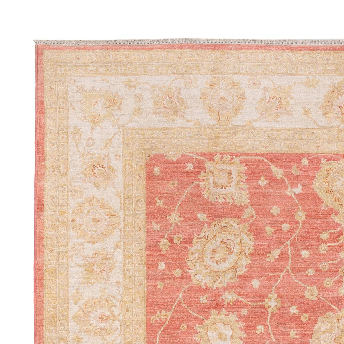 Ziegler Teppich 254x296cm - Orientteppich - hellrot