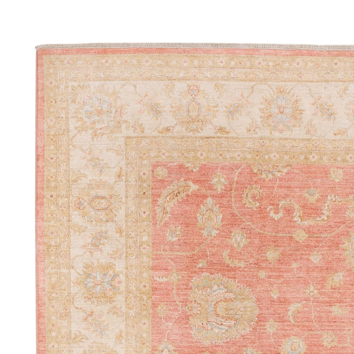 Ziegler Teppich 254x301cm - Orientteppich - hellrot