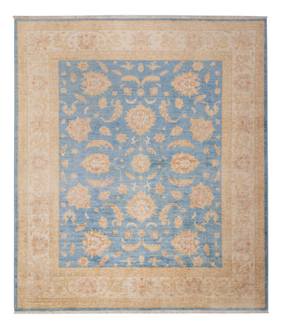 Ziegler Teppich 255x297cm - Orientteppich - hellblau