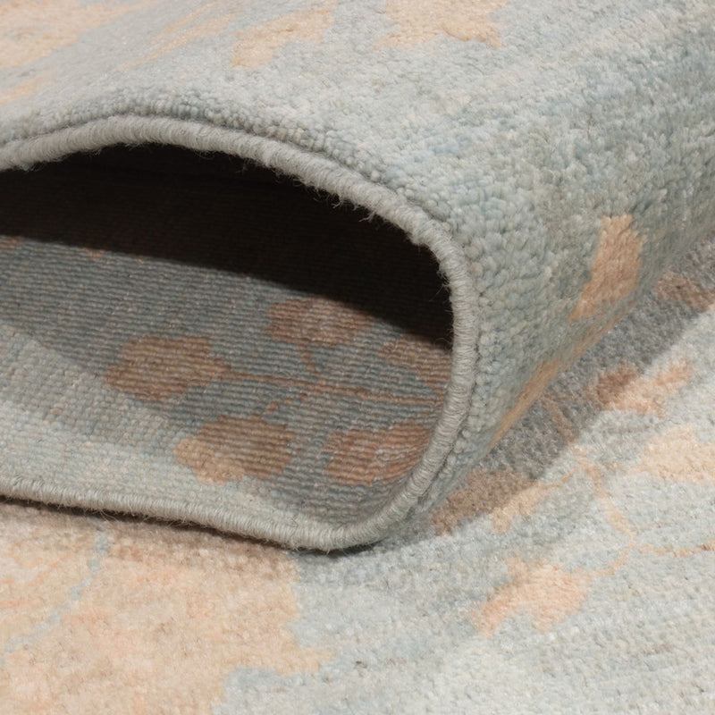 Ziegler Teppich 253x299cm - Orientteppich - hellblau