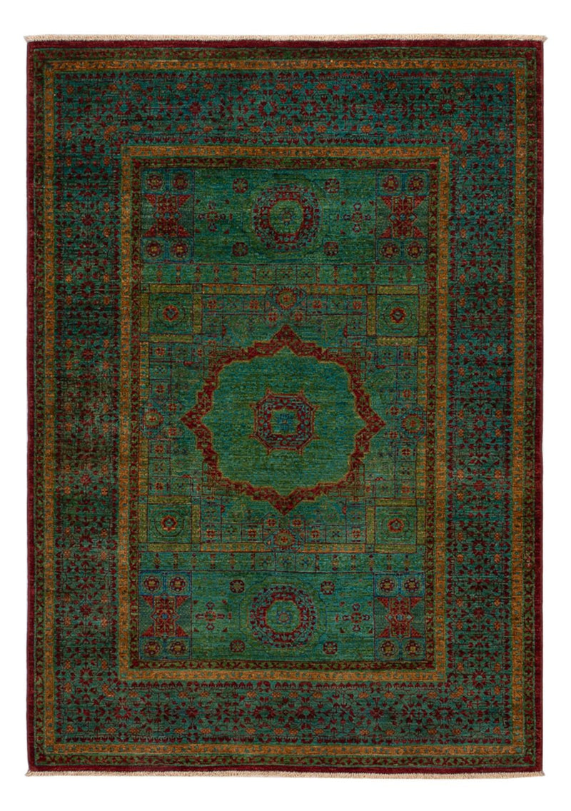 Ariana Teppich 124x179cm - Orientteppich - grün