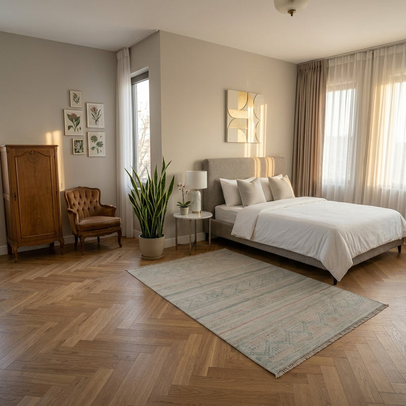 Shal Teppich 120x178cm - Orientteppich - mehrfarbig