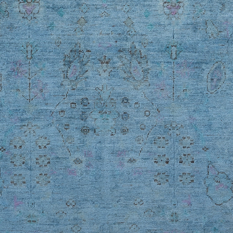 Shal Teppich 124x189cm - Orientteppich - hellblau